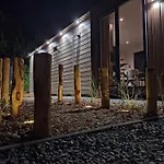 \'Relax Lodge Sea\' - Wellness Lodge In Zeeland - Private Sauna - Airco - Garden - Outdoor Swimming Pool - Free Wifi, Towels & Bed Linen